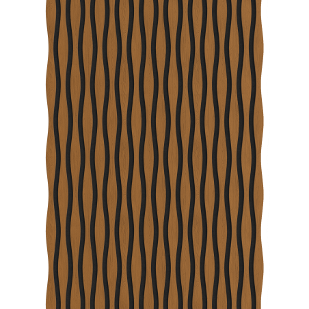 Mexen Lam-SF 01 Lam-SF 26 lamele de perete acustice 280 x 30 cm, fetru 9 mm, furnir tehnic, Stejar Natural - S106-280-26-042