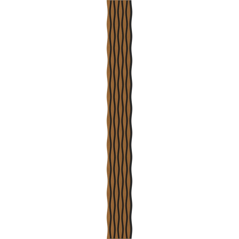 Mexen Lam-SF 01 Lam-SF 26 lamele de perete acustice 280 x 30 cm, fetru 9 mm, furnir tehnic, Stejar Natural - S106-280-26-042