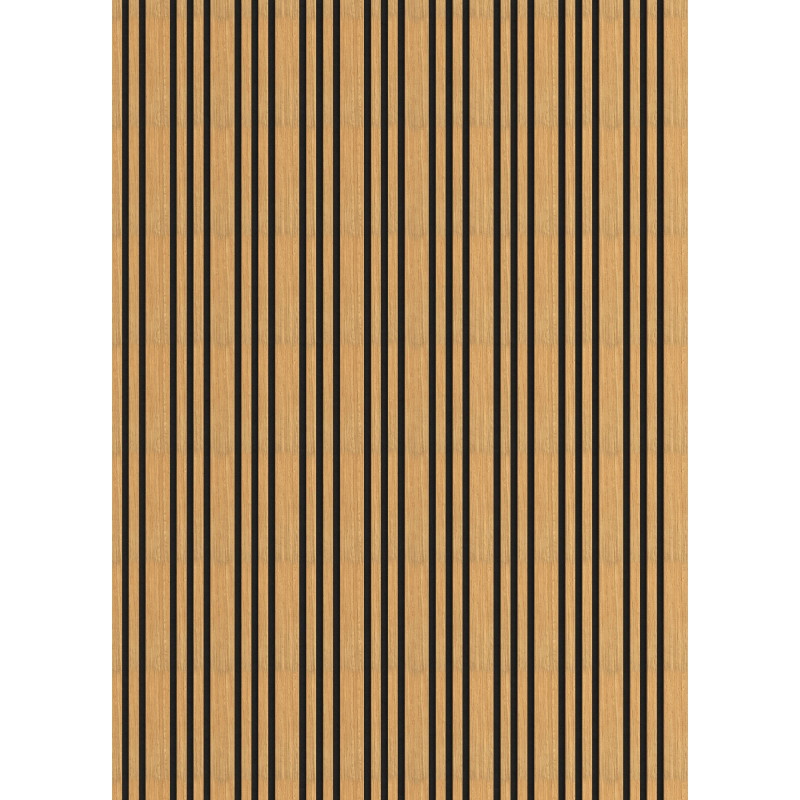 Mexen Lam-F Slim 01 lamele de perete acustice 280 x 36,5 cm, fetru 9 mm, furnir tehnic, Stejar Classic - S107-280-01-041
