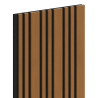 Mexen Lam-F Slim 01 lamele de perete acustice 280 x 36,5 cm, pâslă 9 mm, furnir tehnic, Stejar Natural - S107-280-01-042