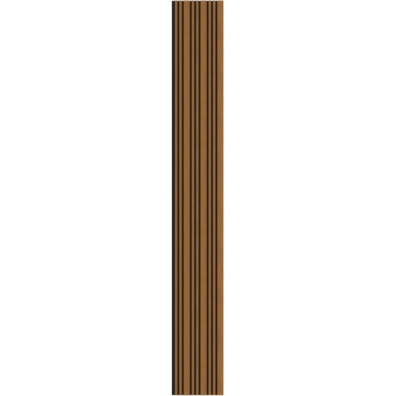 Mexen Lam-F Slim 01 lamele de perete acustice 280 x 36,5 cm, pâslă 9 mm, furnir tehnic, Stejar Natural - S107-280-01-042