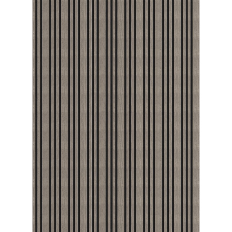 Mexen Lam-F Slim 01 akuszitikus fali lécek 280 x 36,5 cm, 9 mm filc, technikai furnér, Szürke Tölgy - S107-280-01-043
