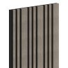 Mexen Lam-F Slim 01 akuszitikus fali lécek 280 x 36,5 cm, 9 mm filc, technikai furnér, Szürke Tölgy - S107-280-01-043