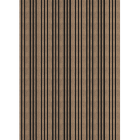 Mexen Lam-F Slim 01 280 x 36,5 cm-es akusztikus falpanelek, 9 mm-es filc, technikai furnér, Sötét Dió - S107-280-01-044