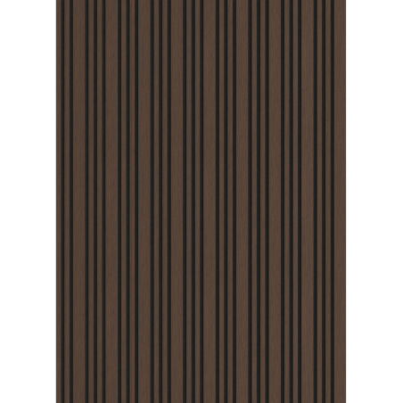 Mexen Lam-F Slim 01 Akusztikus fali lamellák 280 x 36,5 cm, 9 mm filc, műszaki furnér, Mocca Tölgy - S107-280-01-045