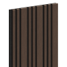 Mexen Lam-F Slim 01 Akusztikus fali lamellák 280 x 36,5 cm, 9 mm filc, műszaki furnér, Mocca Tölgy - S107-280-01-045