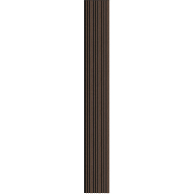 Mexen Lam-F Slim 01 lamele de perete acustice 280 x 36,5 cm, fetru 9 mm, furnir tehnic, Stejar Mocca - S107-280-01-045