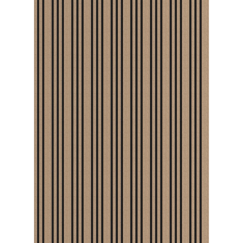 Mexen Lam-F Slim 01 lamele de perete acustice 280 x 36,5 cm, fetru 9 mm, furnir tehnic, Nuc Deschis - S107-280-01-047