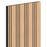 Mexen Lam-F Nano 01 lamele de perete acustice 280 x 32,4 cm, fetru 9 mm, furnir tehnic, Stejar Alb - S108-280-01-040