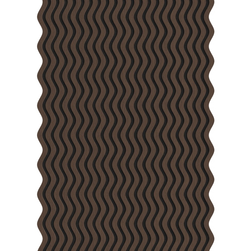 Mexen Lam-SF 02 lamele de perete acustice 280 x 30 cm, fetru 9 mm, furnir tehnic, Stejar Mocca - S106-280-02-045