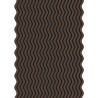 Mexen Lam-SF 02 Akusztikus fali lamellák 280 x 30 cm, 9 mm filc, műszaki furnér, Mocca tölgy - S106-280-02-045