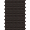Mexen Lam-SF 02 Akusztikus fali lamellák 280 x 30 cm, 9 mm filc, technikai furnér, Fekete Tölgy - S106-280-02-046
