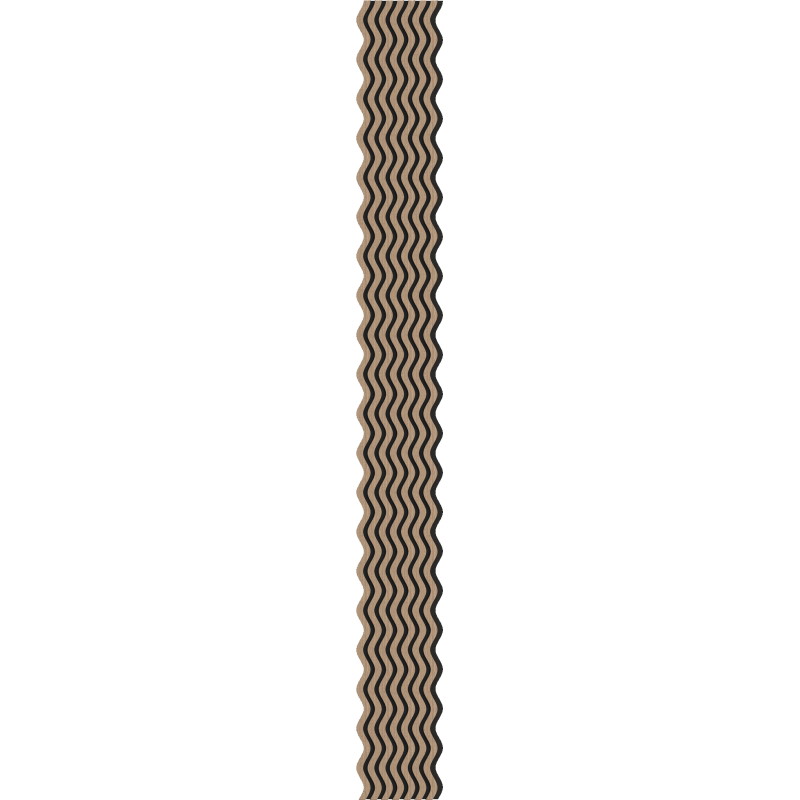 Mexen Lam-SF 02 lamele de perete acustice 280 x 30 cm, fetru 9 mm, furnir tehnic, Nuc Deschis - S106-280-02-047