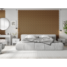 Mexen Lam-SF 02 lame de perete acustice 280 x 30 cm, fetru 9 mm, furnir tehnic, Stejar Natural - S106-280-02-042