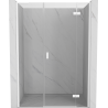 Mexen Mist-H L ușă de duș batantă dreapta 120 cm, transparentă, albă - 8A5L-120-001-20-00-P