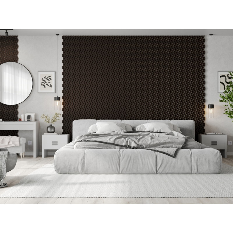 Mexen Lam-SF 02 lamele de perete acustice 280 x 30 cm, fetru 9 mm, furnir tehnic, Stejar Negru - S106-280-02-046