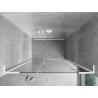 Mexen Mist-H L uși de duș cu deschidere dreapta 135 cm, transparent, alb - 8A5L-135-001-20-00-P
