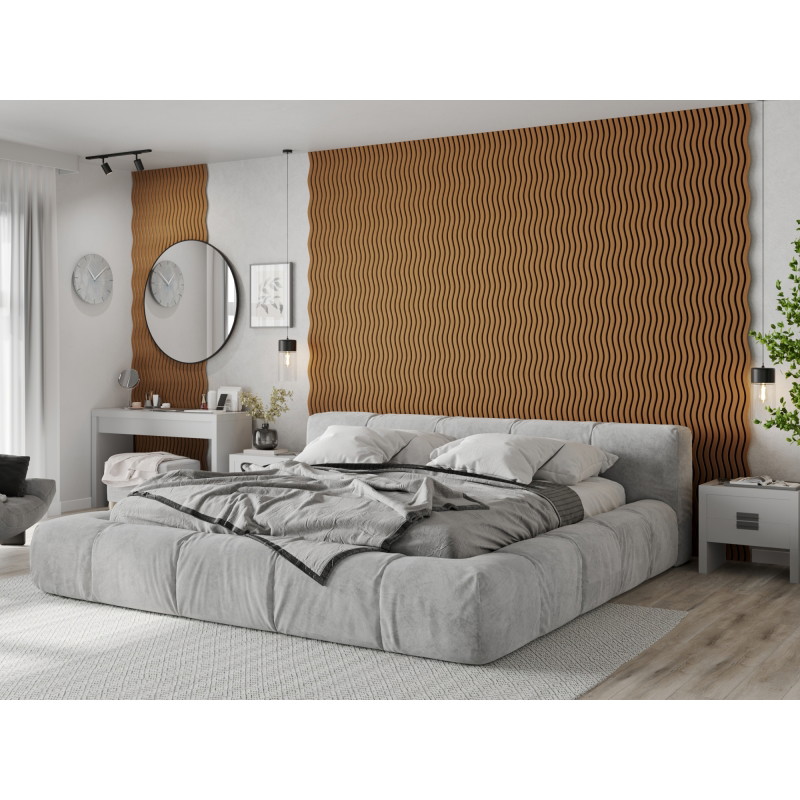 Mexen Lam-SF 01 lamele de perete acustice 280 x 30 cm, fetru 9 mm, furnir tehnic, Stejar Natural - S106-280-01-042
