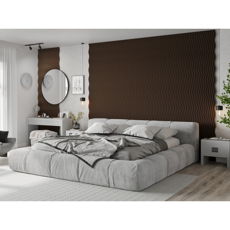 Mexen Lam-SF 01 lamele de perete acustice 280 x 30 cm, fetru 9 mm, furnir tehnic, Stejar Mocca - S106-280-01-045