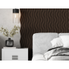 Mexen Lam-SF 01 lamele de perete acustice 280 x 30 cm, fetru 9 mm, furnir tehnic, Stejar Mocca - S106-280-01-045