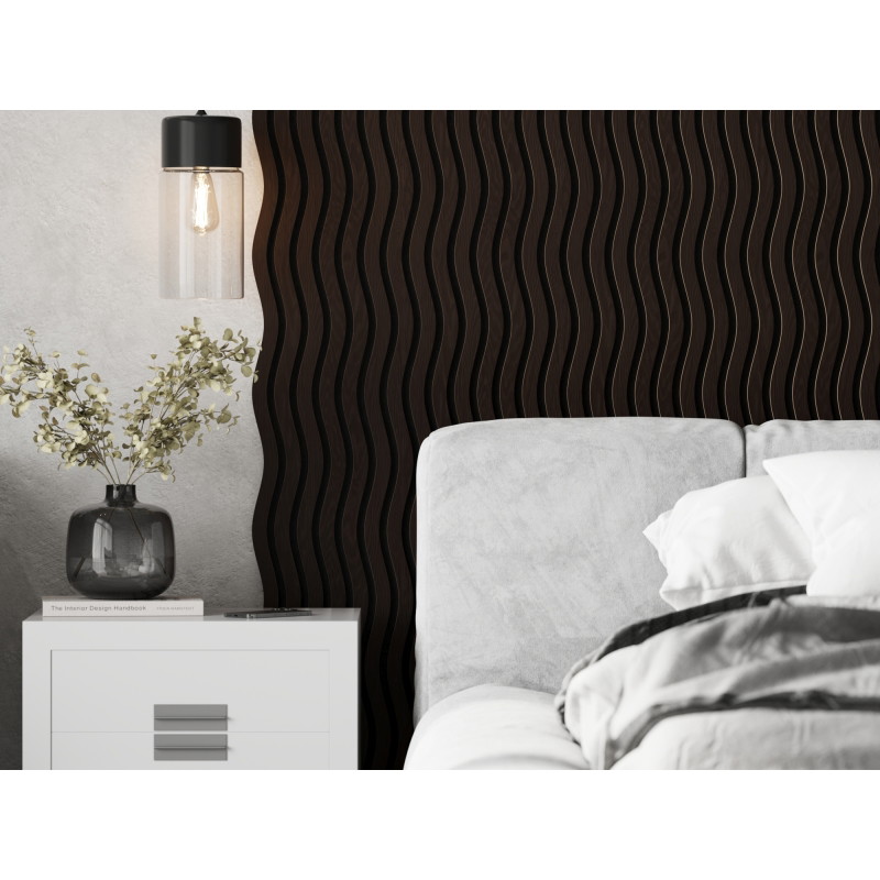 Mexen Lam-SF 01 lamele de perete acustice 280 x 30 cm, fetru 9 mm, furnir tehnic, Stejar Negru - S106-280-01-046