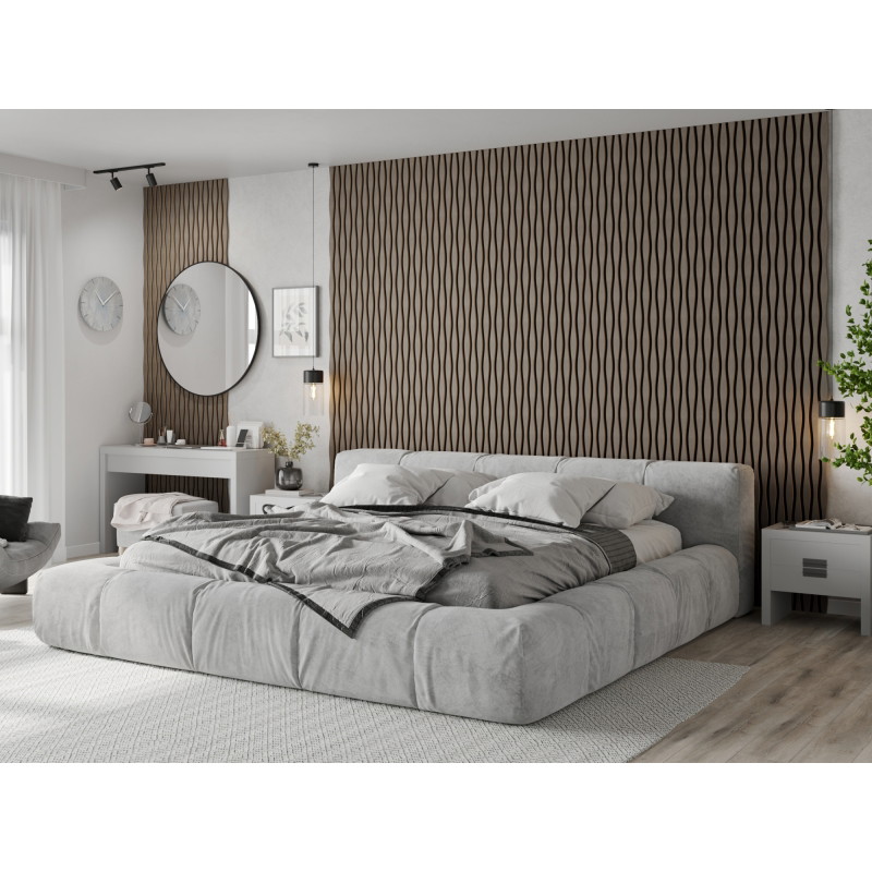 Mexen Lam-SF 01 Lam-SF 26 lamele de perete acustice 280 x 30 cm, fetru 9 mm, furnir tehnic, Stejar Gri - S106-280-26-043