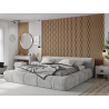 Mexen Lam-SF 01 Lam-SF 26 lamele acustice de perete 280 x 30 cm, fetru 9 mm, furnir tehnic, Stejar Alb - S106-280-26-040