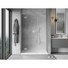 Mexen Mist-H L ușă de duș pivotantă stânga 150 cm, transparentă, nichel periat - 8A5L-150-001-97-00-L