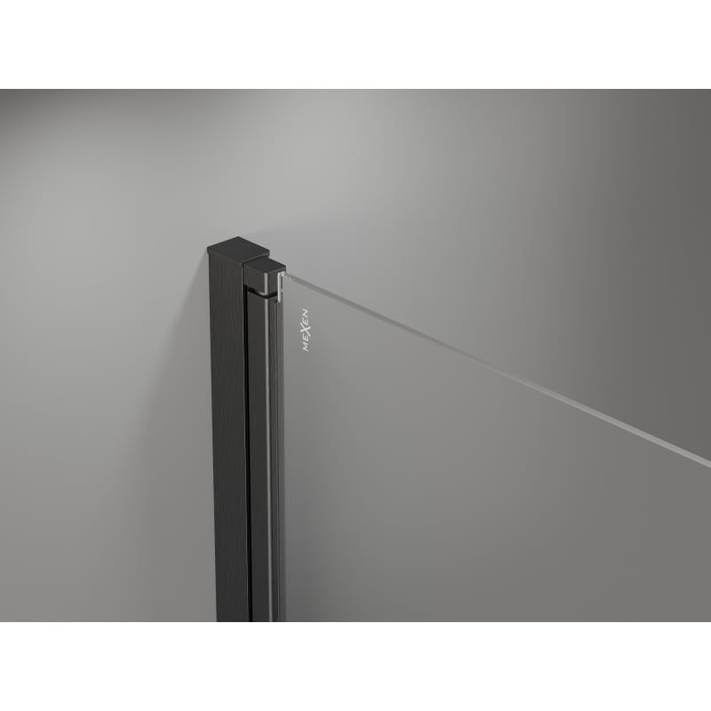 Mexen Mist-F uși de duș pliabile stânga 105 cm, transparent, gun gray periat - 8A6-105-000-66-00-L