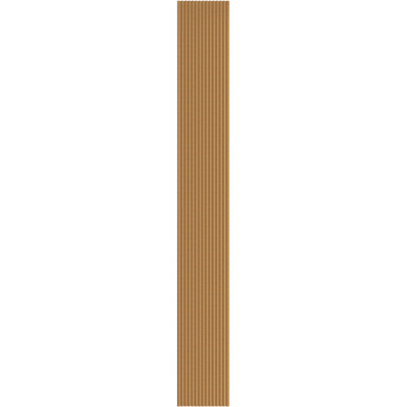 Mexen Ovalo 01 lamele de perete cu caneluri flexibile 280 x 36 cm, furnir tehnic, Stejar Classic - S130-280-01-041