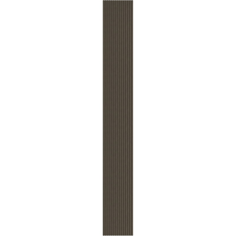 Mexen Ovalo 01 lamele de perete canelate flexibile 280 x 36 cm, furnir tehnic, Stejar Mocca - S130-280-01-045