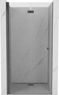 Mexen Mist-F ușă de duș pliabilă stânga 90 cm, transparentă, metal argintiu - 8A6-090-000-95-00-L