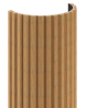 Mexen Ovalo 02 șipci de perete canelate flexibile 280 x 36 cm, furnir tehnic, Stejar Classic - S130-280-02-041