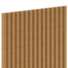 Mexen Ovalo 02 bordázott, rugalmas falécek 280 x 36 cm, technikai furnér, Classic tölgy - S130-280-02-041