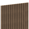 Mexen Ovalo 02 bordázott, rugalmas falécek 280 x 36 cm, technikai furnér, sötét dió - S130-280-02-044