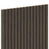 Mexen Ovalo 02 panouri de perete flexibile cu caneluri, 280 x 36 cm, furnir tehnic, Stejar Mocca - S130-280-02-045