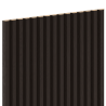 Mexen Ovalo 02 lamele de perete cu caneluri flexibile 280 x 36 cm, furnir tehnic, Stejar Negru - S130-280-02-046