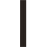 Mexen Ovalo 02 lamele de perete cu caneluri flexibile 280 x 36 cm, furnir tehnic, Stejar Negru - S130-280-02-046