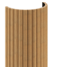 Mexen Ovalo 03 rugalmas, bordázott falpanelek 280 x 36 cm, technikai furnér, Classic Tölgy - S130-280-03-041