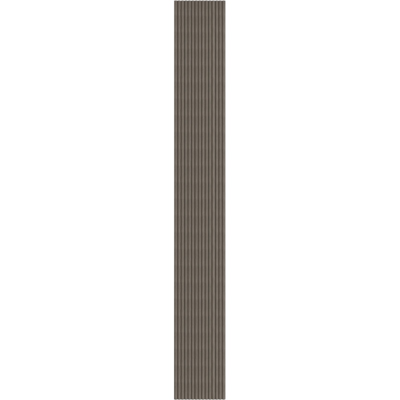 Mexen Ovalo 03 lame rigate pentru pereți, elastice, 280 x 36 cm, furnir tehnic, Stejar Gri - S130-280-03-043