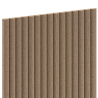 Mexen Ovalo 03 280 x 36 cm-es, rugalmas, erezetes falécek, technikai furnér, Világos Dió - S130-280-03-047