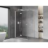 Mexen Mist-F cabină de duș rabatabilă stânga 110 x 70 cm, transparentă, albă - 8A6T-110-070-20-00-L