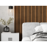Mexen Lam-F Slim 01 lamele de perete acustice 280 x 36,5 cm, pâslă 9 mm, furnir tehnic, Stejar Natural - S107-280-01-042