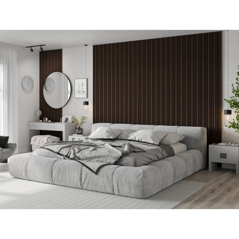 Mexen Lam-F Slim 01 lamele de perete acustice 280 x 36,5 cm, fetru 9 mm, furnir tehnic, Stejar Mocca - S107-280-01-045