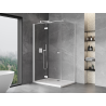 Mexen Mist-F cabina de duș pliabilă stânga 120 x 90 cm, transparent, albă - 8A6T-120-090-20-00-L