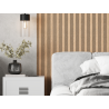 Mexen Lam-F Nano 01 lamele de perete acustice 280 x 32,4 cm, fetru 9 mm, furnir tehnic, Stejar Alb - S108-280-01-040