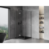 Mexen Mist-F cabina de duș pliabilă stânga 70 x 70 cm, transparentă, metal armat - 8A6T-070-070-95-00-L