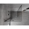 Mexen Mist-F cabina de duș pliabilă stânga 80 x 80 cm, transparent, metal armat - 8A6T-080-080-95-00-L