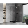 Mexen Mist-F cabină de duș pliabilă dreapta 70 x 70 cm, transparent, gun metal - 8A6T-070-070-95-00-P