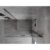 Mexen Mist-F cabina de duș pliabilă dreapta 100 x 80 cm, transparentă, metal pistol - 8A6T-100-080-95-00-P